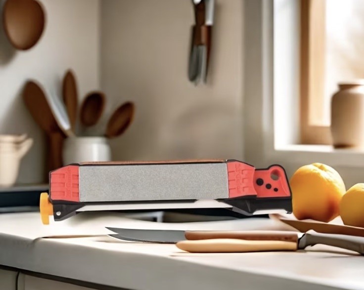 Pocket EDC Guided Field Sharpener w/ Removable Diamond Plates & Ceramic Rods