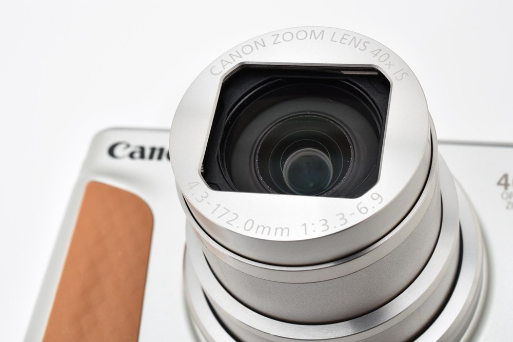 Canon PowerShot SX740 HS Digital Camera Silver Tested Japan