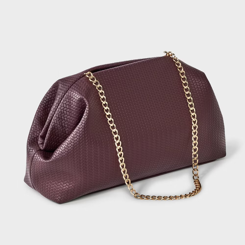 Oversized Clutch - A New Day Red