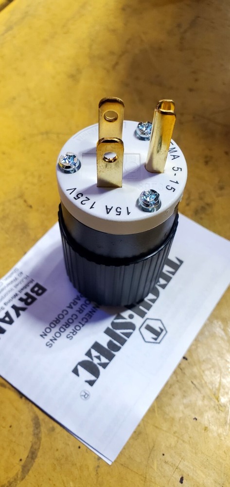 AC 15A Electrical Plug  Industrial