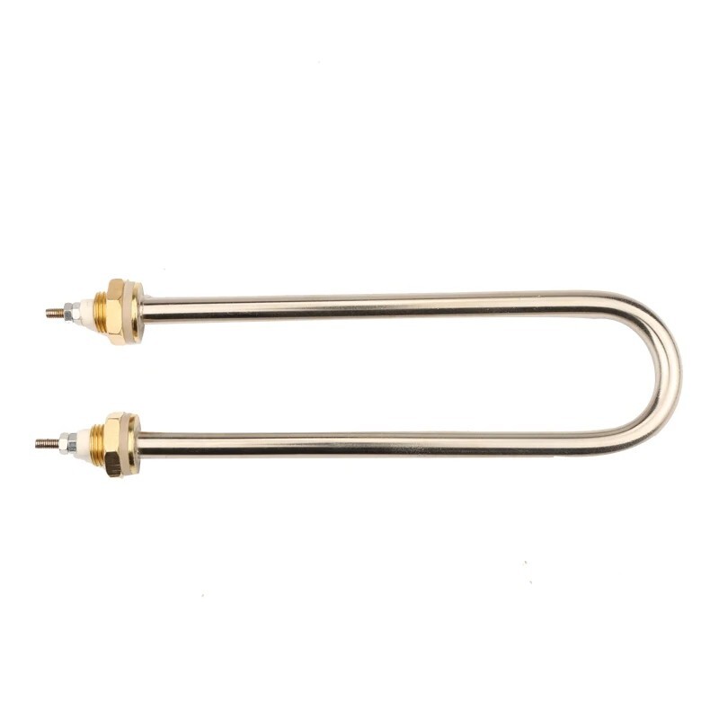 U Shape Heating Element 1-4KW 220V/380V SS201 Water Heater Tube M16 Thread 10mm