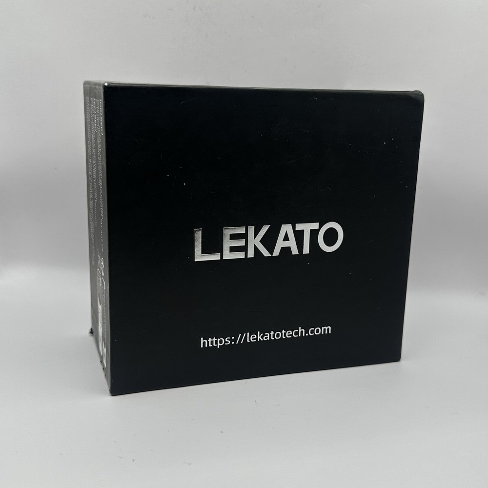 LEKATO Guitar Looper Pedal Effect with Tuner Function 9 Black
