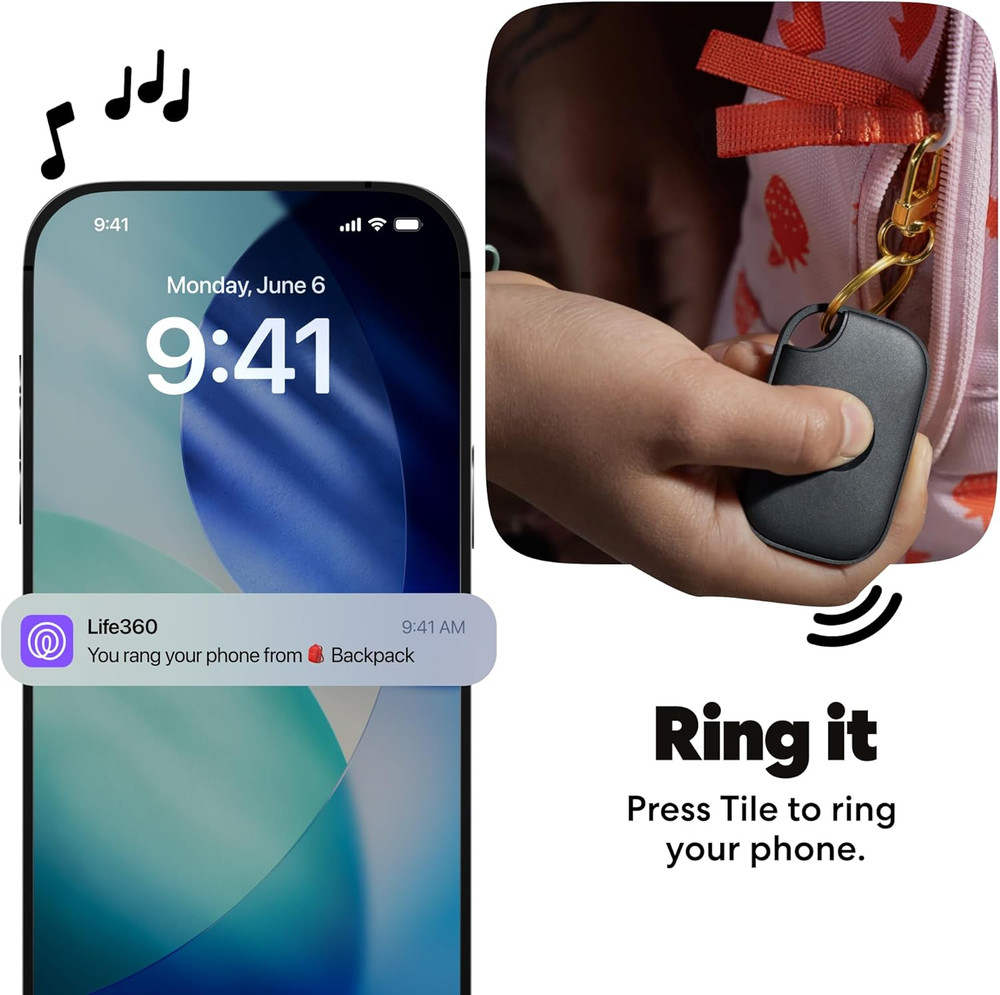 Tile Pro - Powerful Bluetooth Tracker, Key Finder and Item Locator for Keys, Bag