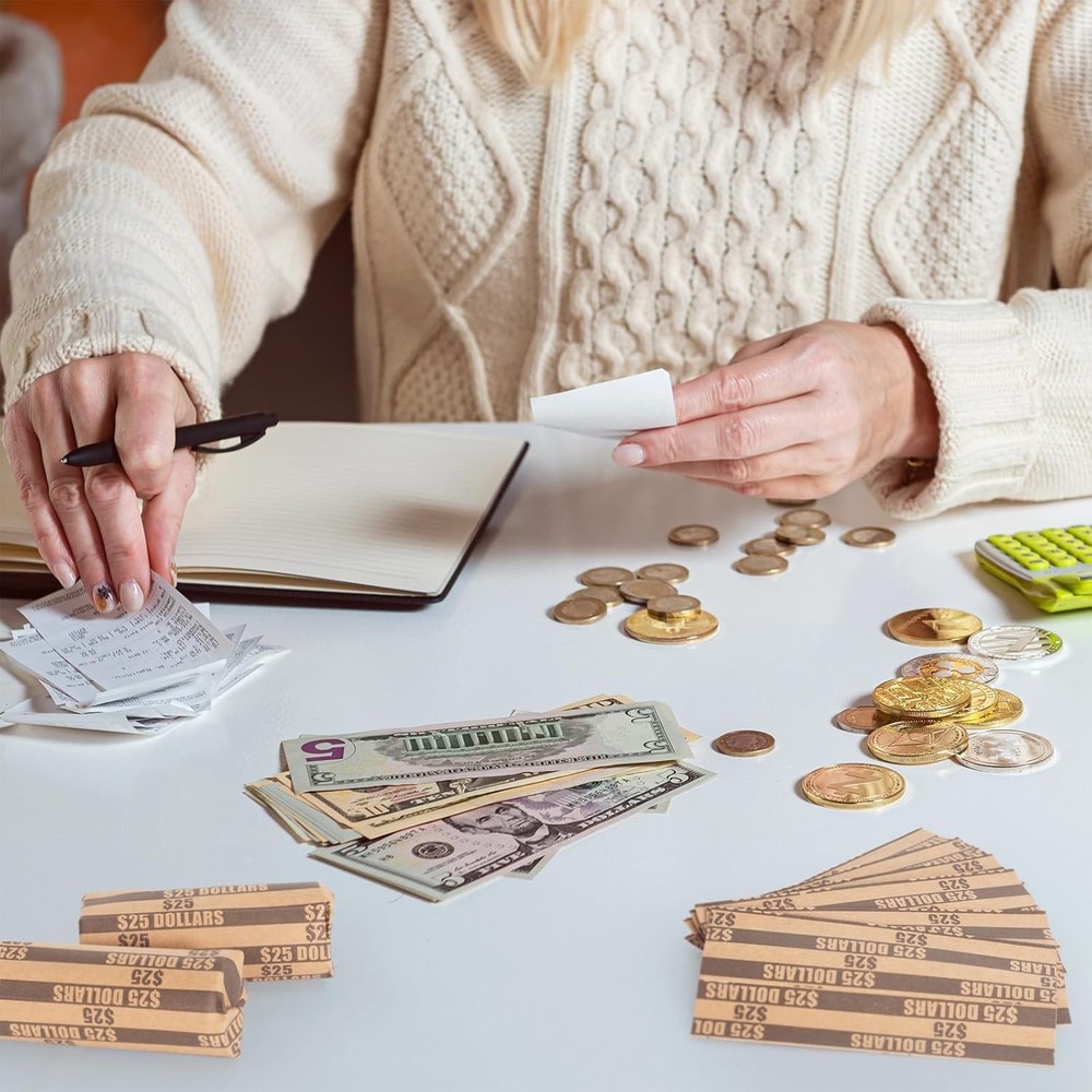 Coin Roll Paper Wrappers