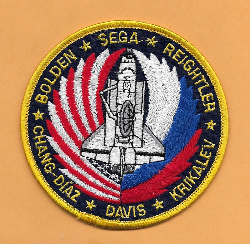 SHUTTLE DISCOVERY STS-60 4" PATCH