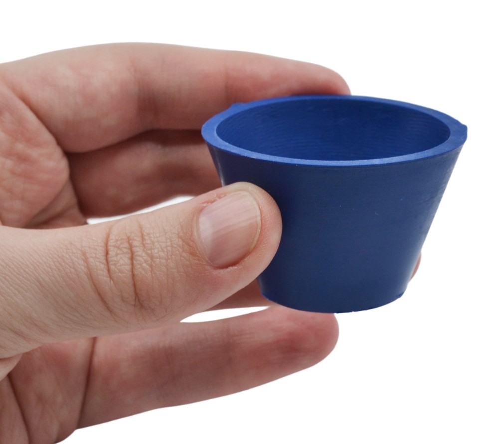 Filter Adapter Cone, Size 4 (46mm / 28mm) - Tapered - Neoprene - Eisco Labs