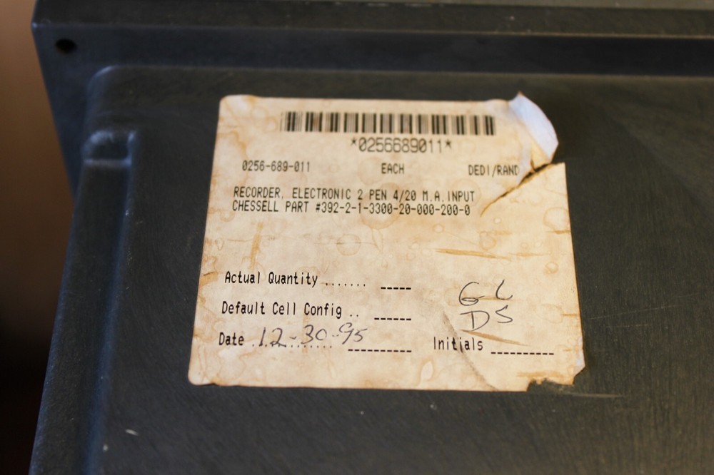 Chessell 392 Circular Chart Recorder *UNTESTED*