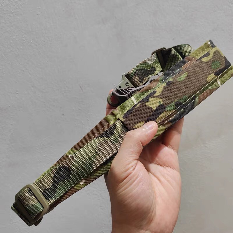 Ferro Slingster Sling Tan With Hardware (MC Camouflage)