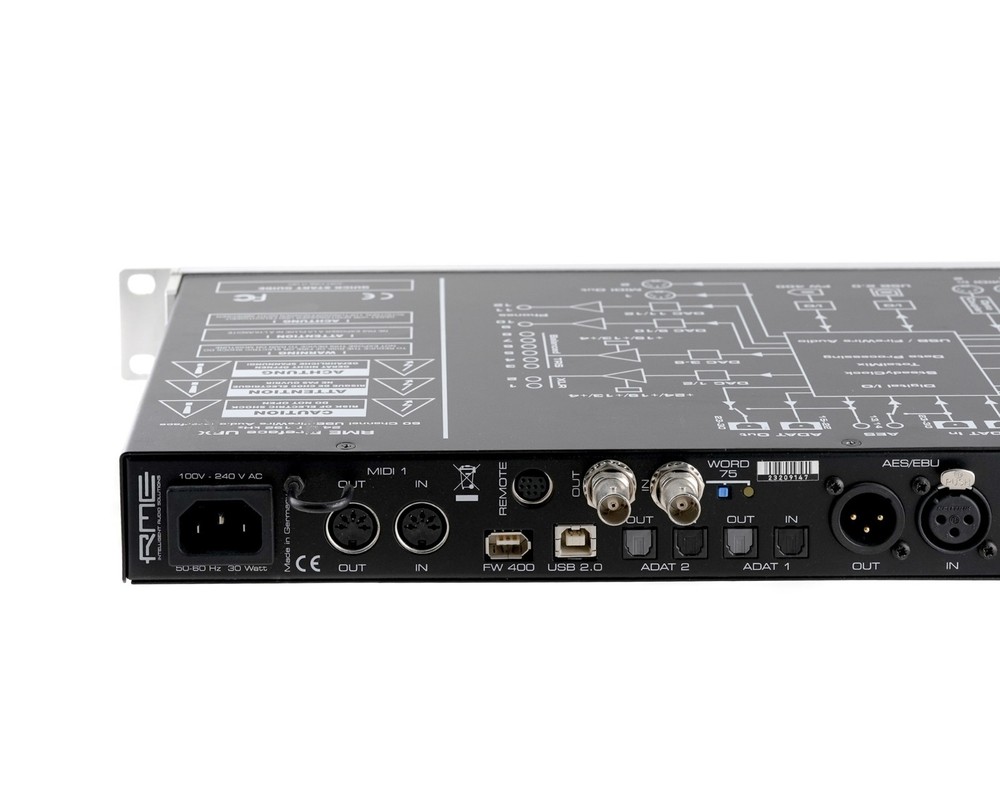 RME Fireface UFX 60-Channel 24-bit / 192kHz USB Audio Interface