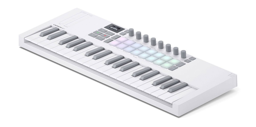 Novation Launchkey Mini 37 MK4 White 37-key MIDI Ableton Keyboard Controller