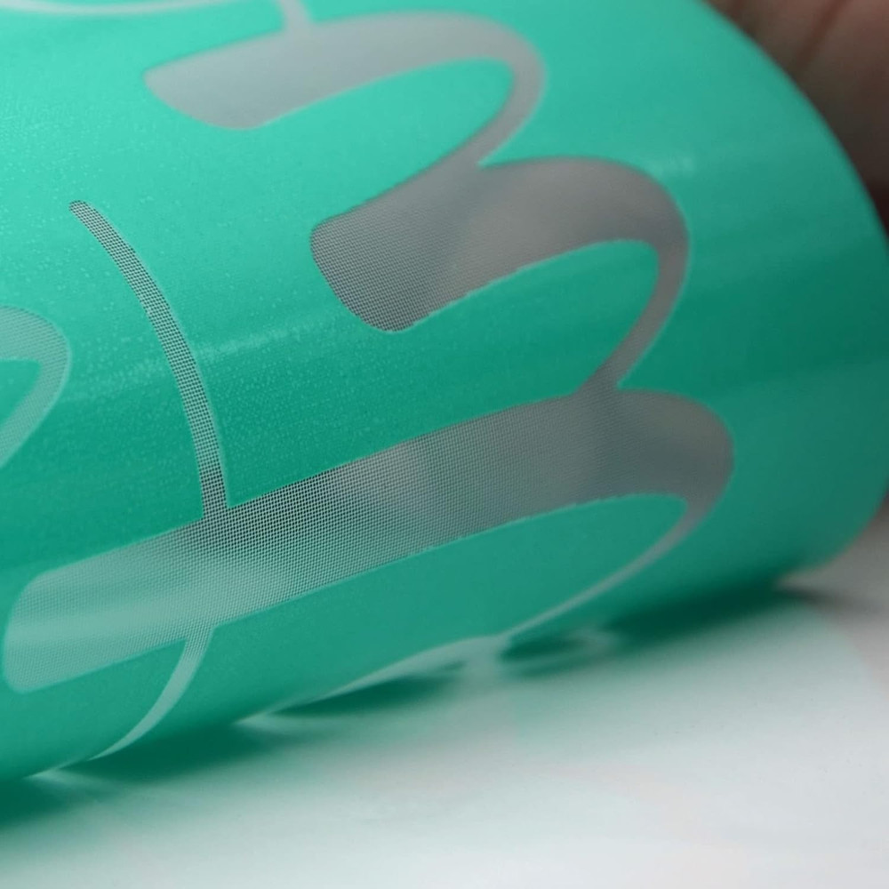 Silk Screen Stencil, Self-Adhesive Mesh Stencil Chalk Screen Printing Transfer W