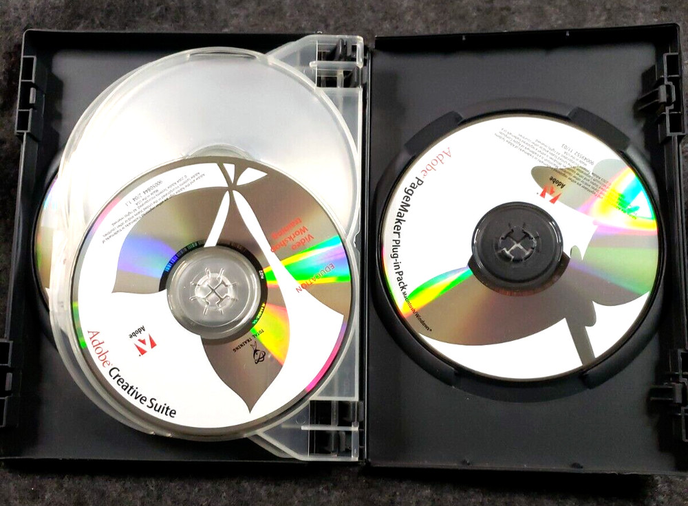 Adobe Creative Suites Premium Missing 1 disk (C17B4)