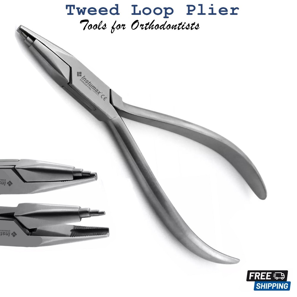 Orthodontic Wire Bending Loop Forming Tooth Braces Dental Instruments Pliers CE