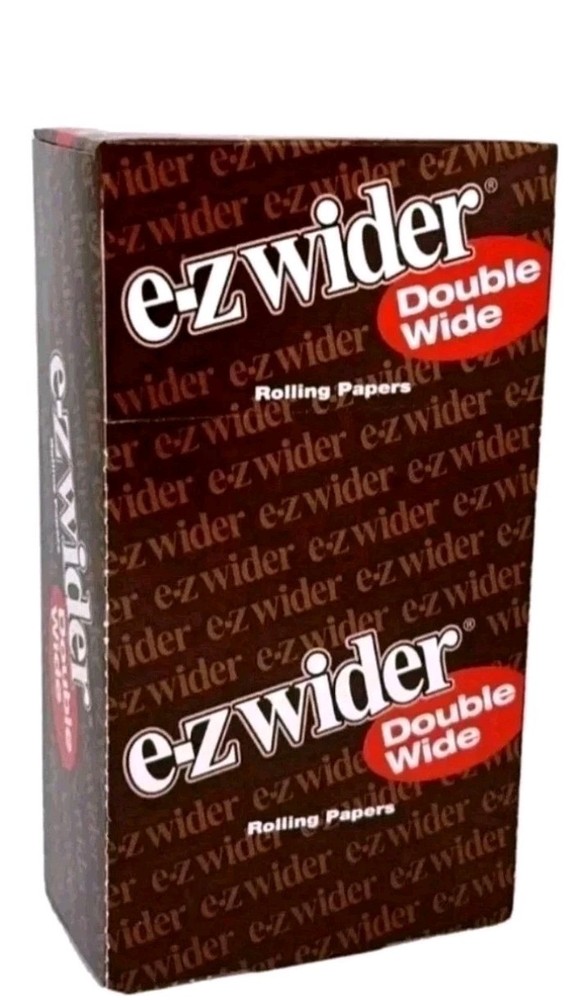 EZ Wider Double Wide Cigarette Rolling Papers 6 Booklets
