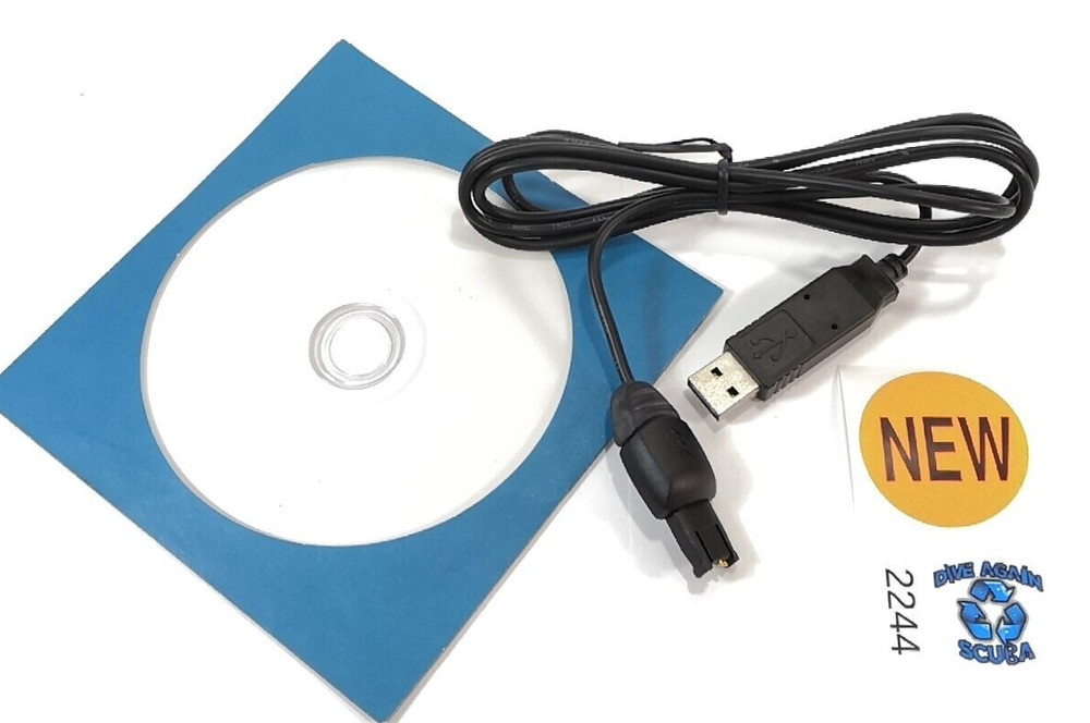 Oceanic Datamask Scuba Dive Computer Data Download Cable USB Drivers