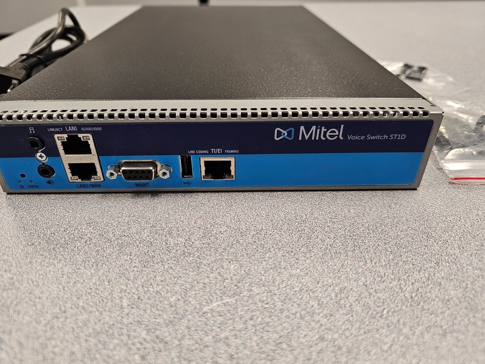 MITEL 10585 SHORETEL ST1D VOICE SWITCH FULLY TESTED EXCELLENT + BRACKETS