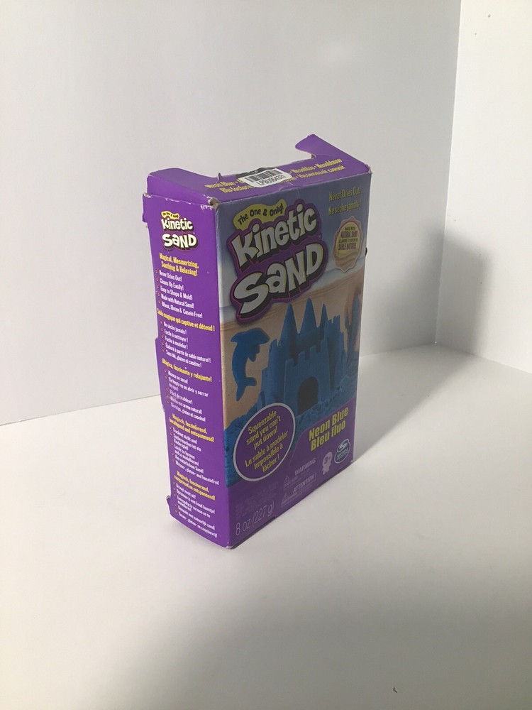 Kinetic Sand Neon Blue