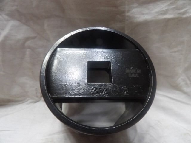 Carlyle by Napa 3/4" Drive 3-1/4" Oct Spindle Nut Socket #2449