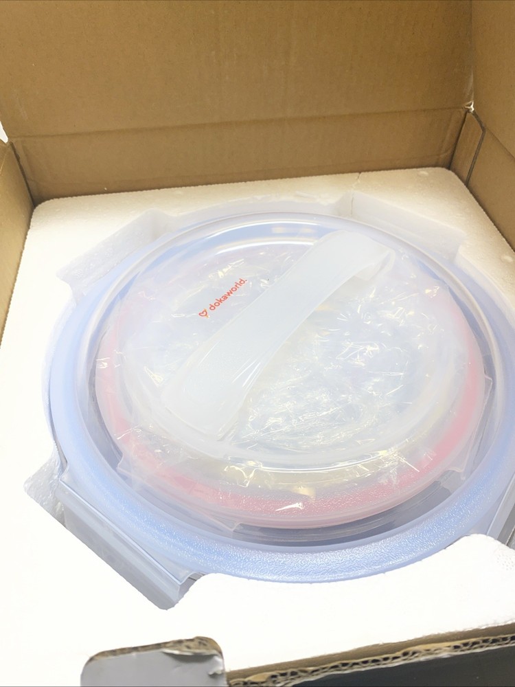 dokaworld Set of 5 Stackable Space-Saving Nesting Glass Bowls