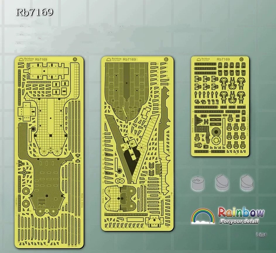 Rainbow Rb7169 1/700 Upgrade Kit