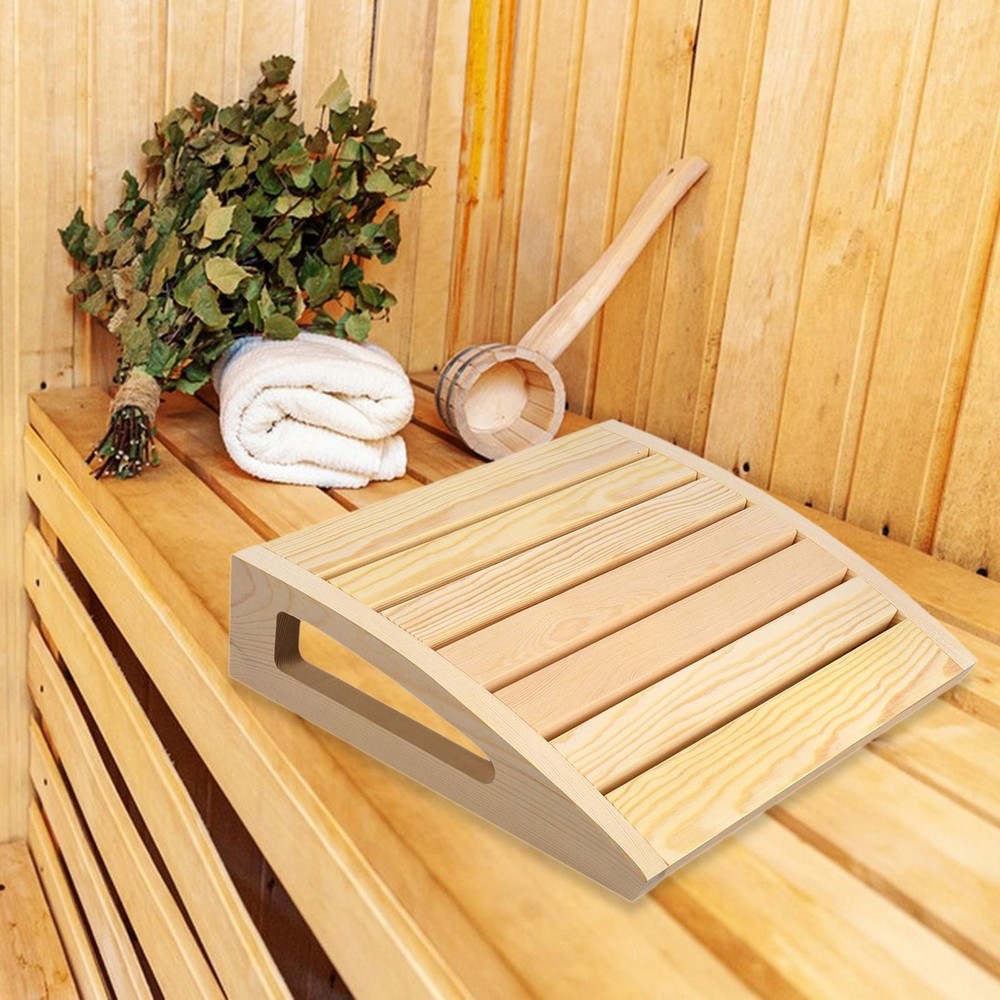Sauna Headrest Sauna Backrest Neck Pillow