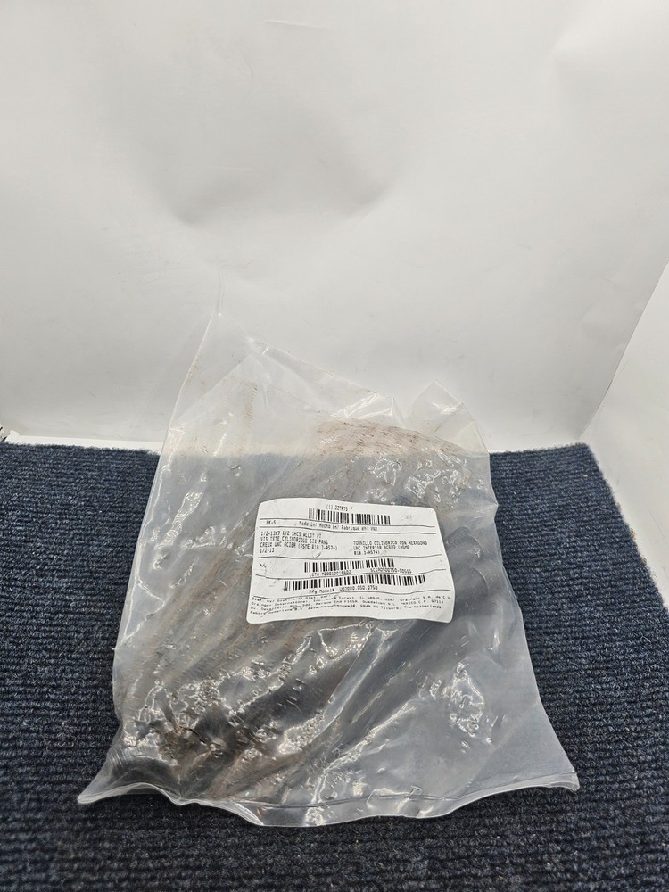 (QTY 5) GRAINGER U07000.050.0750: 1/2"-13 Socket Head Cap Screw Socket Black