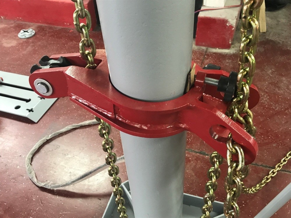 Auto Body Frame Machine Floor Rack System 10 TON Puller FREE JACK + 22 anch pots