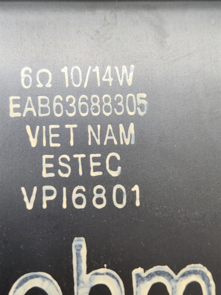 ⭐️⭐️⭐️⭐️⭐️ TV Speaker Set LG 60UH6030