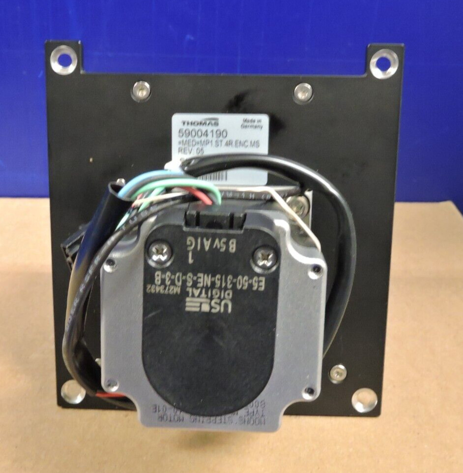 NEW Thomas nGEN Peristaltic Pump Head 59004190 with Motor + Encoder / SEALED