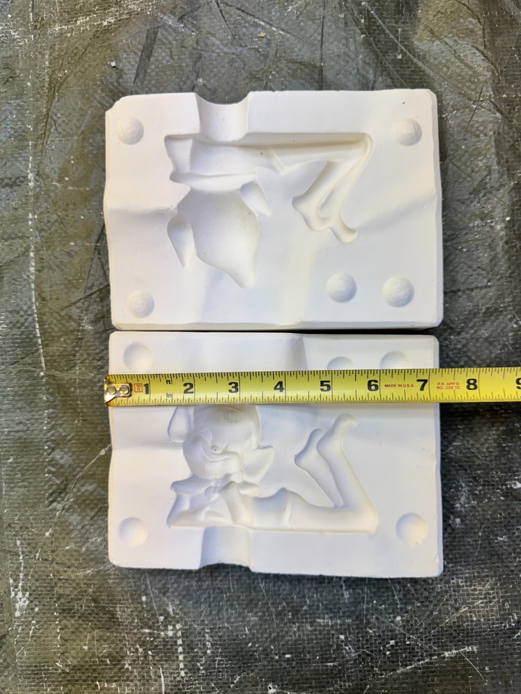 VINTAGE B & B CERAMIC MOLD #244 PIXIE