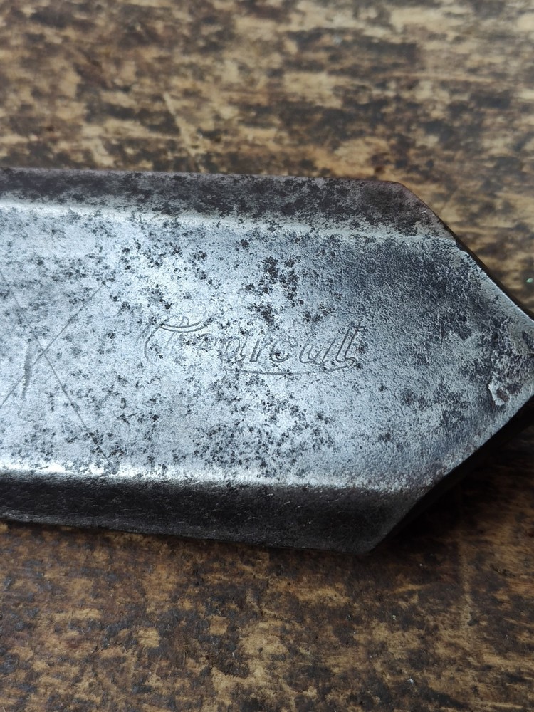 Early Clear Cut 2" Bevel Edge Socket Framing Chisel Timber Slick