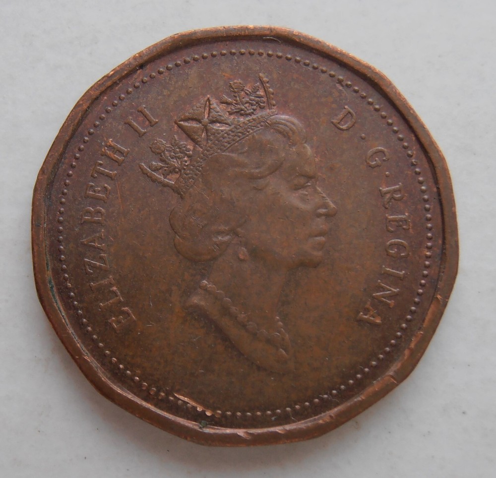 1992 CANADA 1 CENT