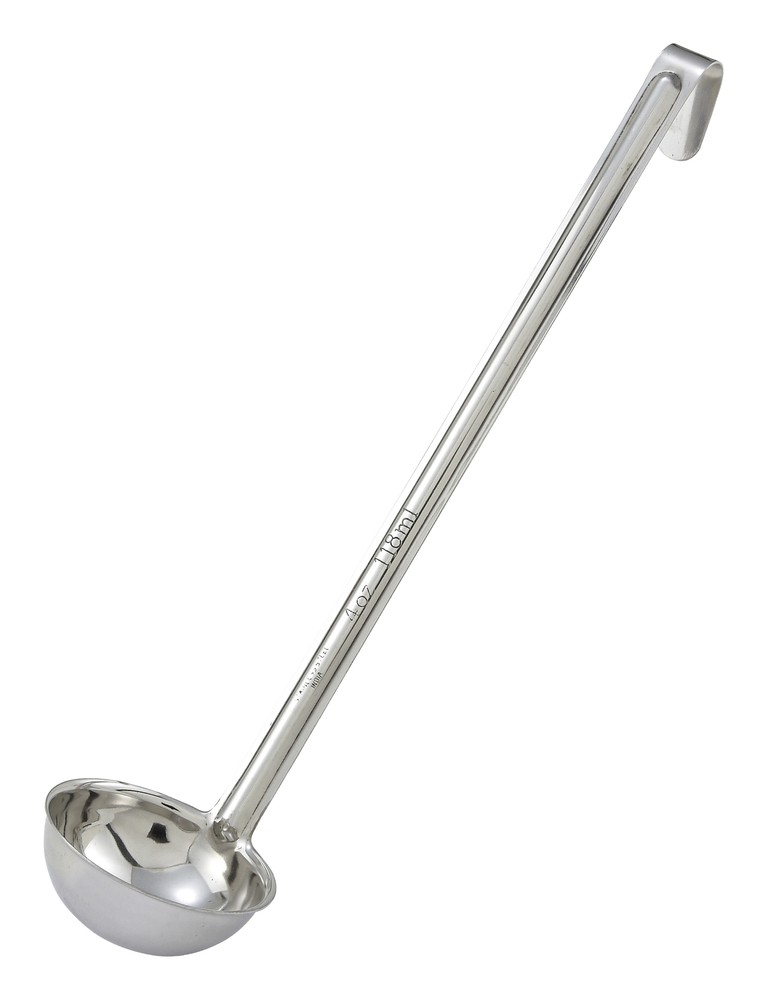 4oz Ladle, One-piece, S/S (12 Each)