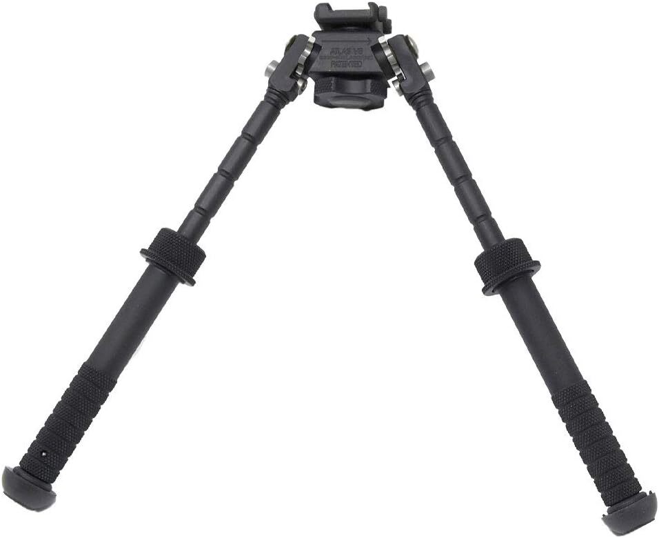 6" to 9"Tactical Adjustable Legs Rifle Bipod spring return for sling swivel stud