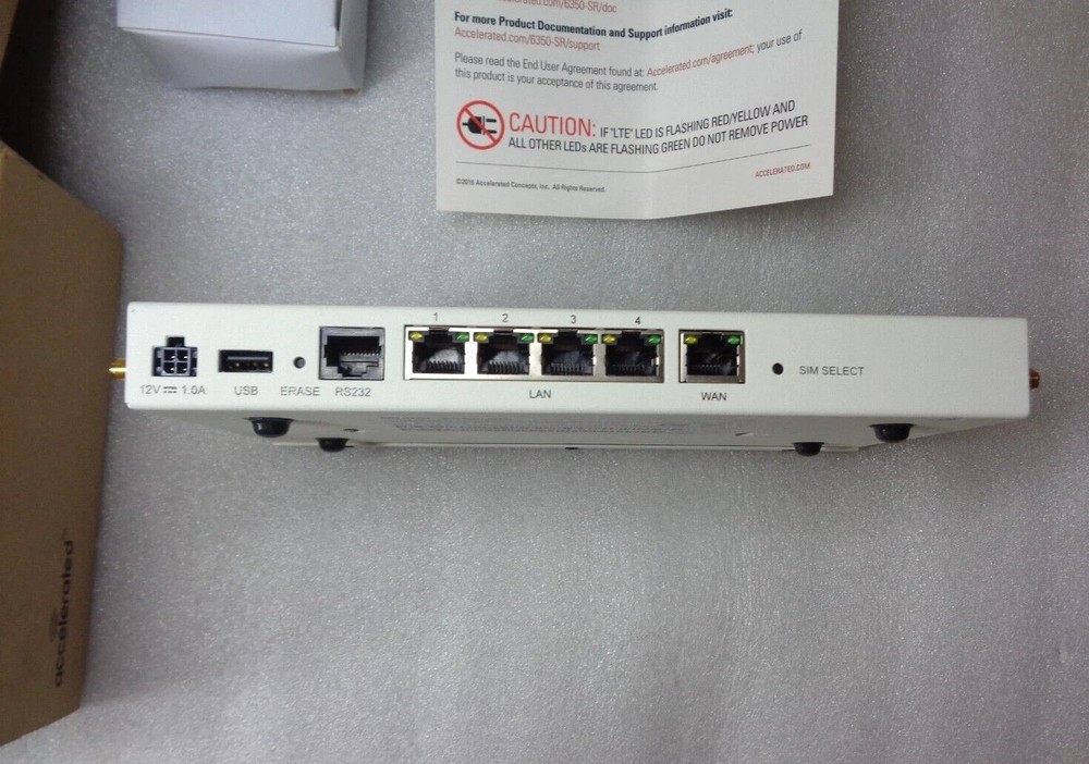 Accelerated / Digi 6350-SR06 LTE Cellular Router