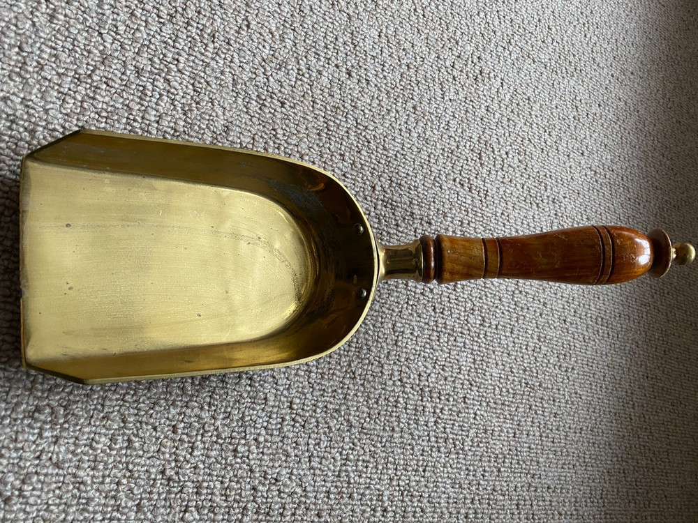 Brass Coal Shovel Coal Scoop Fireside