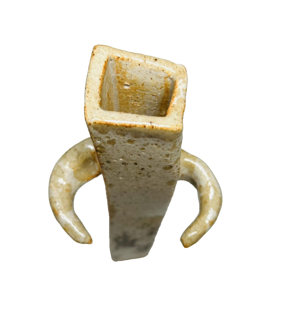 Sky Dancer, Tube Man 8" Hand Made Ceramic Vase