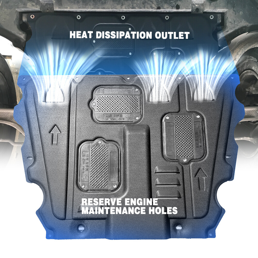 Front Engine Splash Guards Shield Assembly Plastic For Ford Fusion 2013-2020