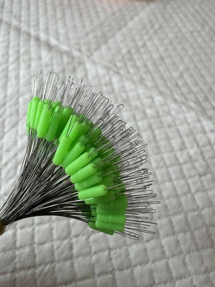 110 X Sliding Float Stops Rubber Grippa Barrel Rig Buffer Line & Braid Medium