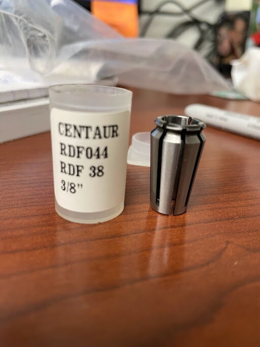 CENTAUR PRECISION TOOLS RDF044 3/8" COLLET