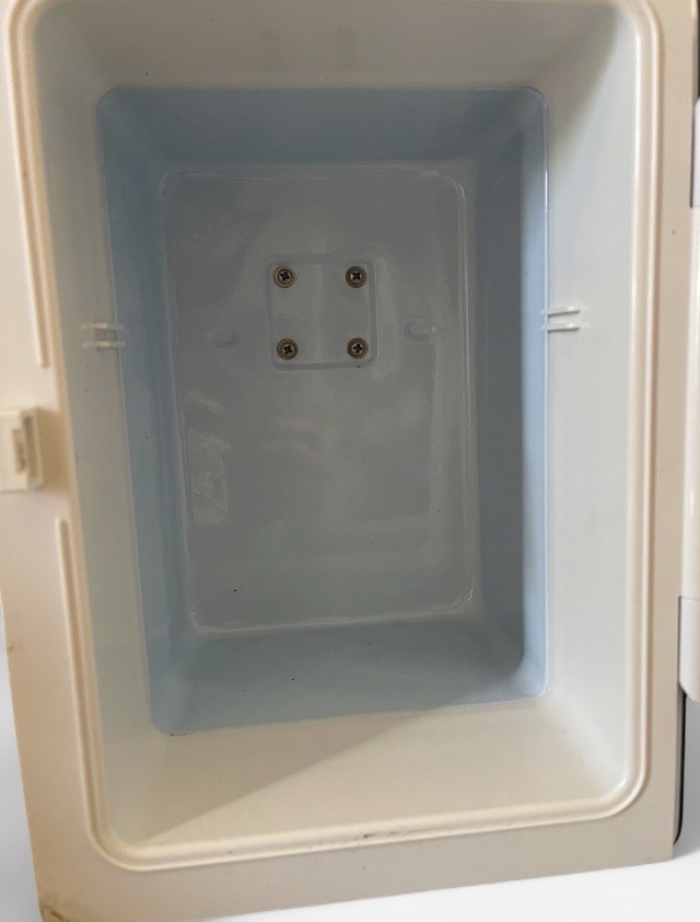Personal Chiller Mini Fridge Small Space Cooler Black Tested Works