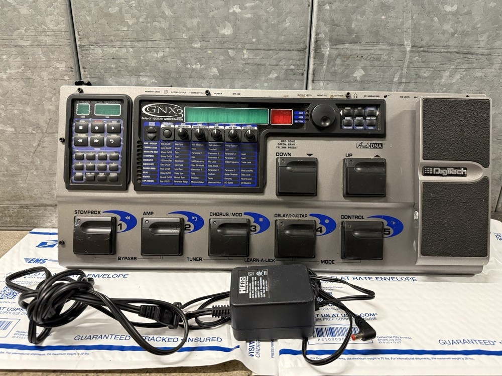 🎸 DigiTech GNX3 Guitar Workstation Multi-Effects Pedalboard – Fully Functional