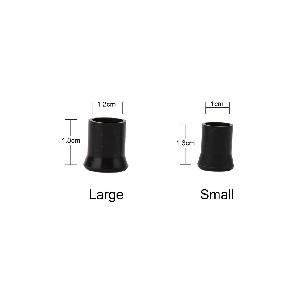 25 Rubber Tobacco Pipe Tip Grips (Small) Small, white