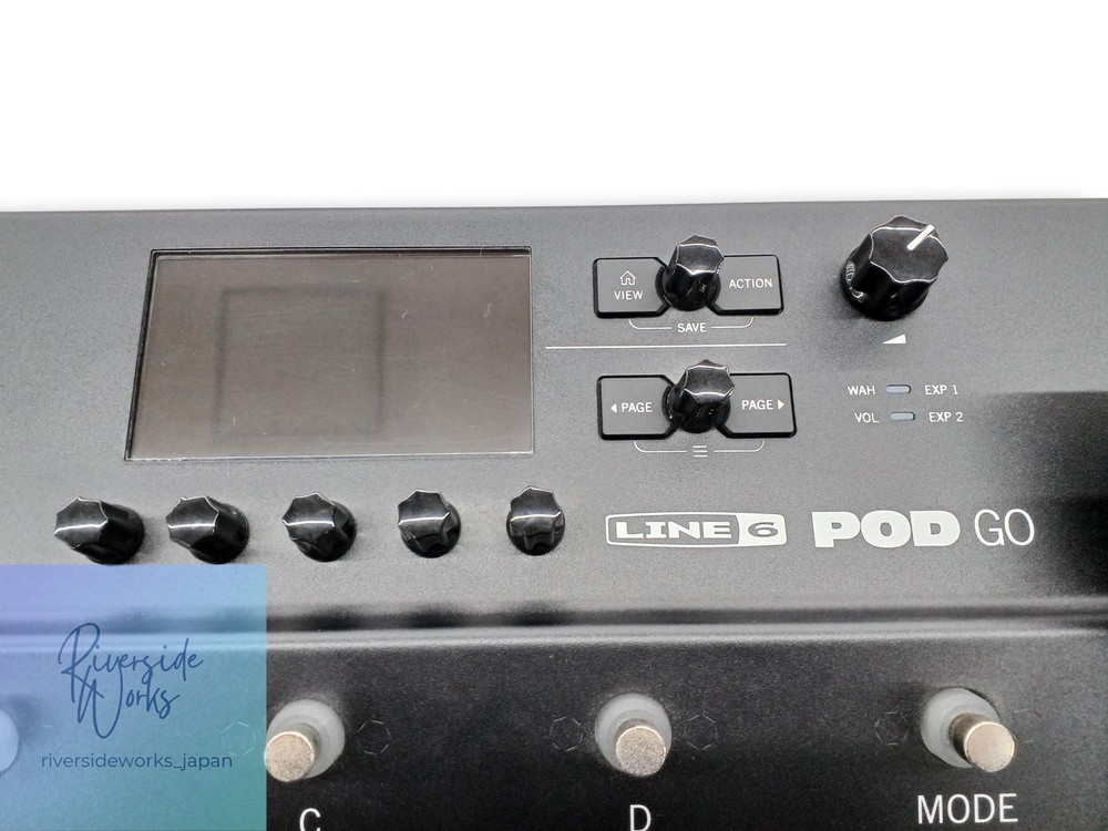 LINE6 Effects Pedal POD GO Multi-Effects Guitar Processor JP