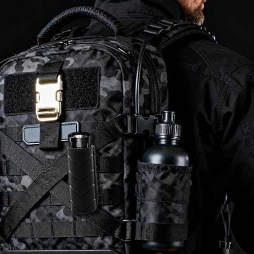 Flashlight Holder for Belt,Rotatable Flashlight Holder Pouch Clip,Rotatable