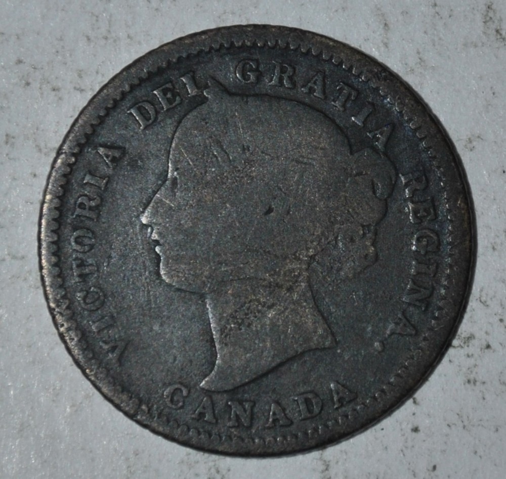 Canada 10 Cents 1880 {{{Y492