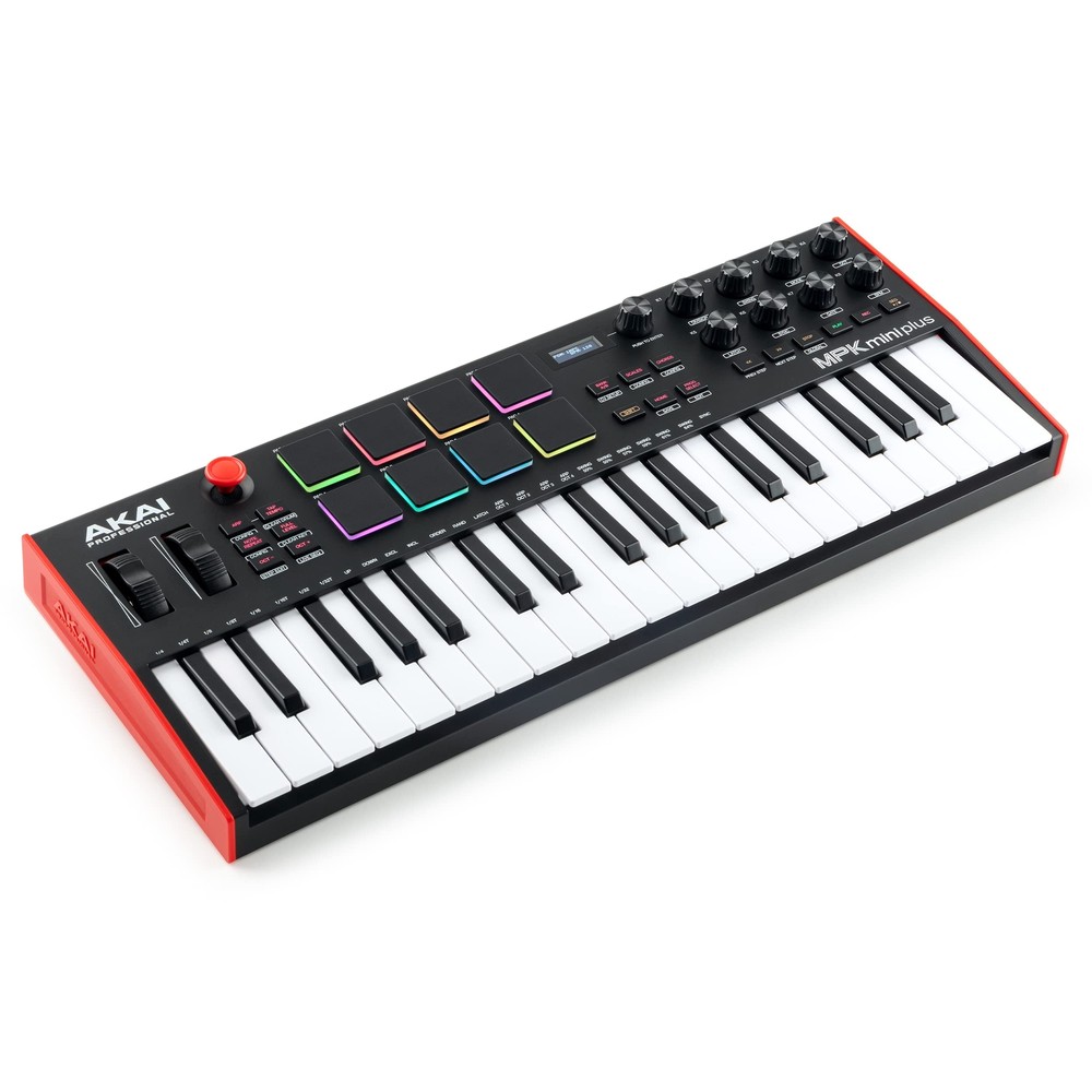 Akai Professional MPK Mini Plus - USB MIDI Keyboard Controller with 37 Mini Keys