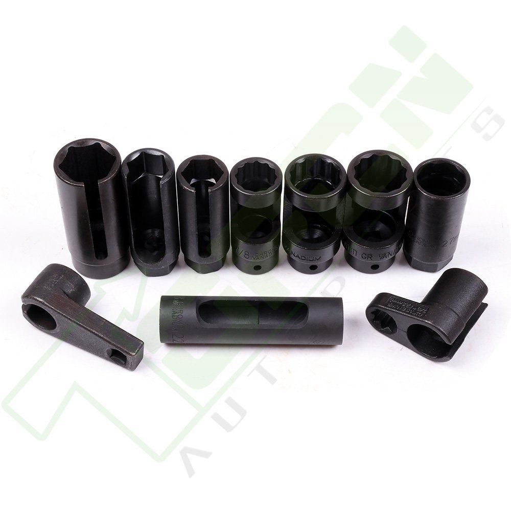 Sensor Oil Pressure Sending Unit Socket Set Oxygen Injection Tool Sets10Pcs