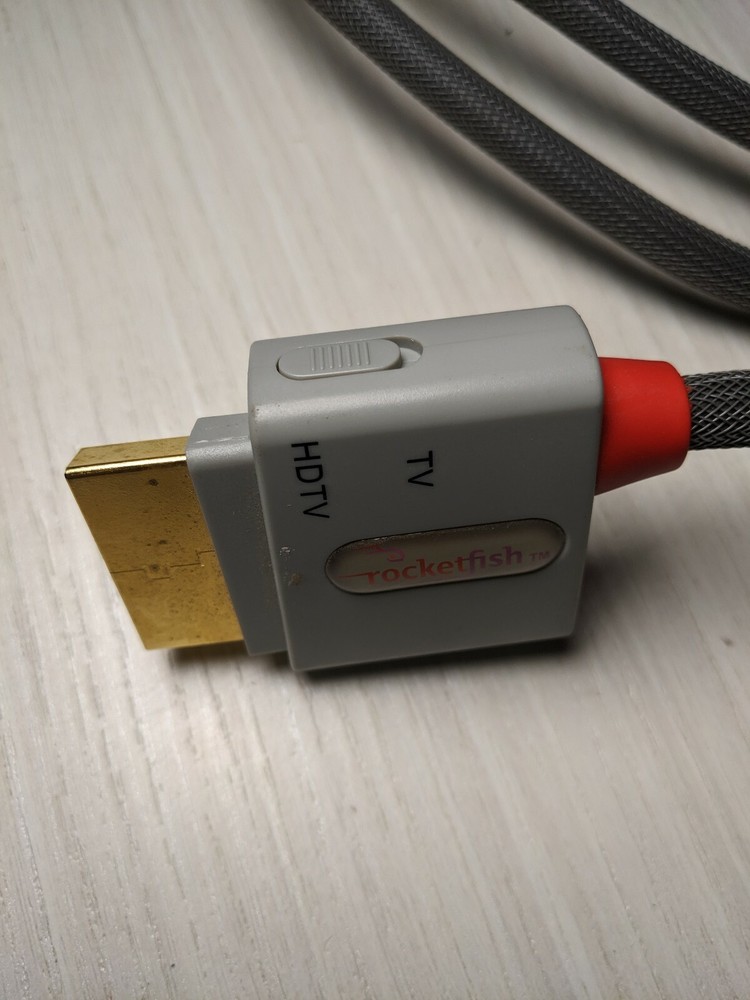 Genuine Rocketfish Xbox 360 Composite Component video excellent quality Cable