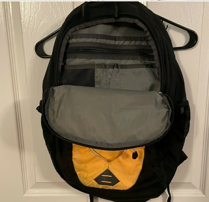 The North Face Black And Yellow Jester Back Pack